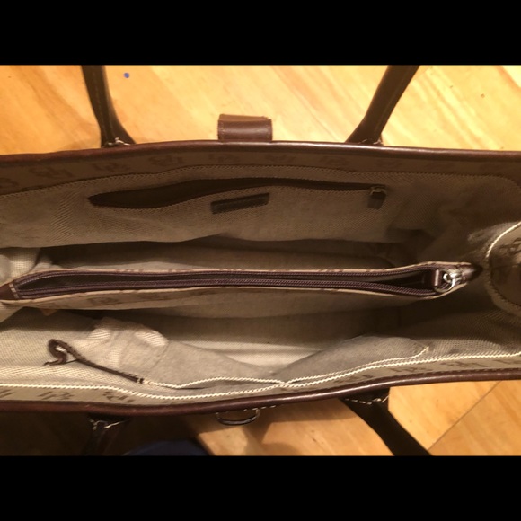 Dooney and bourke signature canvas tote purse - Picture 6 of 8